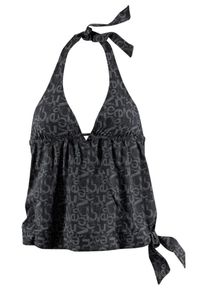 Venice Beach, Damen Tankini-Top, Anthrazit / Schwarz