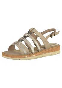 Marco Tozzi, Damen Sandalen, Taupe