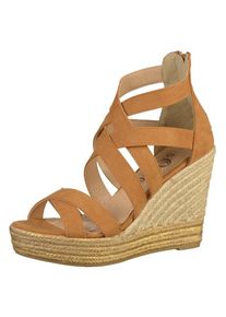 s.Oliver RED LABEL, Damen Sandalen, Cognac