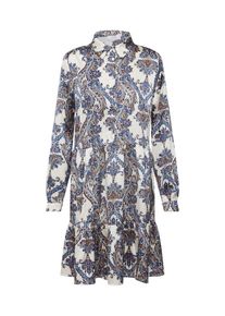 Love & Divine Love & Divine, Damen Kleid 'Love296-1', Creme / Blau