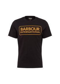 Barbour International, Herren T-Shirt 'Essential Large Logo Tee', Schwarz