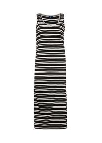 Tom Tailor, Damen Kleid, Schwarz / Weiß
