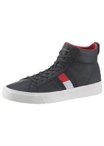 Tommy Hilfiger, Herren Sneaker, Basaltgrau / Rot / Wei&szlig;