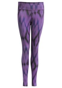YOGISTAR.COM, Damen Yogi-leggings "devi" - Ikat Purple, Dunkellila