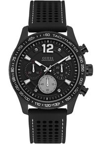 Guess, Herren Uhr Chronograph 'FLEET', Schwarz