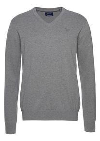 Gant, Herren Pullover, Graumeliert