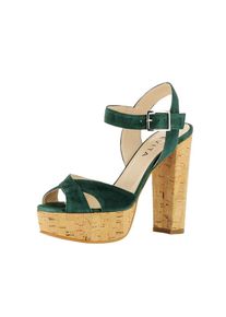 Evita, Damen Sandalette, Oliv