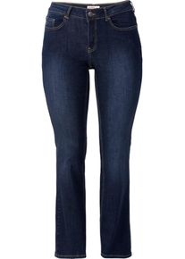 sheego Denim, Damen Bootcut-Jeans, Blue Denim
