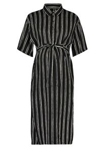 Queen mum, Damen Kleid, Schwarz / Weiß