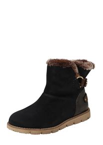 Tom Tailor, Damen Stiefel, Navy / Dunkelbraun
