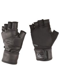 Reebok, Damen Handschuhe 'Training Wrist', Schwarz