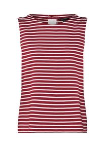Banana Republic, Damen Top, Rot / Wei&szlig;