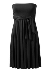 Lascana, Damen Strandkleid mit 5 Tragevarianten, Schwarz