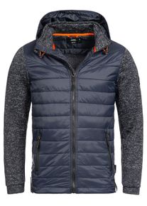 INDICODE JEANS, Herren Steppjacke 'Marylebone', Navy