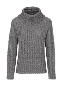 Heine, Damen Rollkragenpullover, Hellgrau