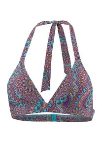 Esprit, Damen Fraser Beach Bikini Oberteil , Aqua / Dunkelpink
