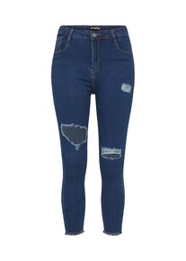 Momokrom, Damen Jeans, Blau