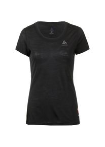 Odlo, Damen Funktionsshirt 'Natural + Light', Schwarzmeliert