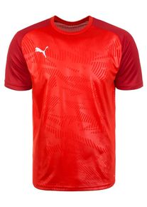 Puma, Herren Trainingsshirt 'Cup', Rot / Dunkelrot