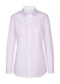 Seidensticker, Damen City-Bluse ' Schwarze Rose ', Rosa / Weiß
