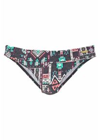Lascana, Damen Bikini-Hose 'Kati', Mischfarben / Schwarz