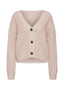 Pieces, Damen Strickjacke 'Isabella', Puder