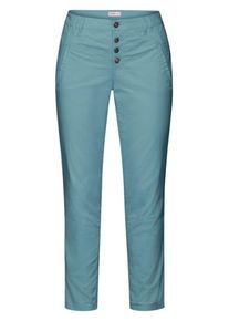 sheego Casual, Damen Chinohose, Petrol