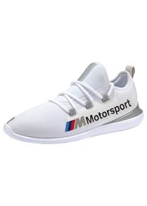 Puma, Herren Sneaker 'BMW MMS Evo Cat Racer', Schwarz / Silber / Wei&szlig;