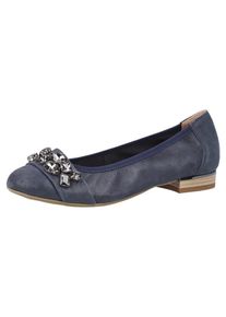 Caprice, Damen Ballerinas, Navy