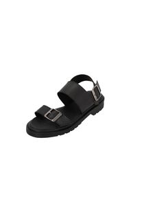 EDITED, Damen Sandale 'Kalea', Schwarz