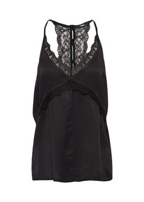 tigha, Damen Seidentop 'Anouk', Schwarz