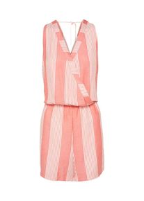 Jacqueline de Yong, Damen Jumpsuit 'CELEST', Rosa / Wei&szlig;