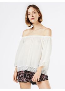 Jacqueline de Yong, Damen Bluse, Weiß