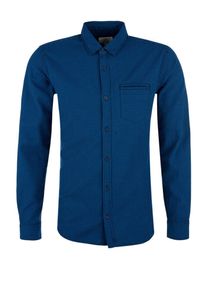Q/S Designed By, Herren Extra Slim: Kariertes Hemd, Blau