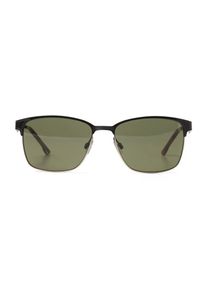 Tom Tailor, Herren Sonnenbrille, Dunkelgrün / Schwarz