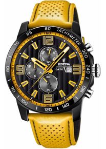 Festina, Herren Chronograph 'F20339/3', Gold / Schwarz