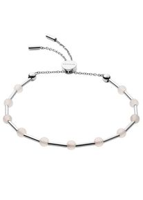 Skagen, Damen Armband 'Anette', Rosa / Silber