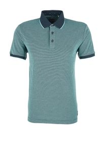 s.Oliver RED LABEL, Herren Poloshirt, Aqua / Enzian
