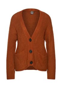 Ichi, Damen Strickjacke 'STILA CA', Karamell