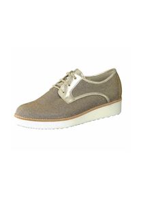 Gabor, Damen Schn&uuml;rschuhe, Taupe