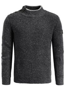 Khujo, Herren Pullover 'ANDRE', Graphit