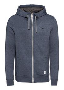 Tom Tailor, Herren Sweatjacke, Taubenblau