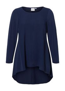 JUNAROSE, Damen Langarmbluse, Navy