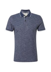 Tom Tailor, Herren Shirt, Taubenblau / Weiß