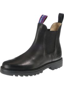 Blue Heeler, Damen Chelsea Boots 'Jackaroo', Himmelblau / Rot / Schwarz / Wei&szlig;