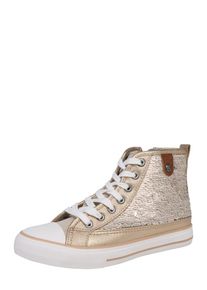 Fritzi aus Preussen Fritzi Aus Preußen, Damen Sneaker 'Hanna Sequin', Dunkelbeige / Gold