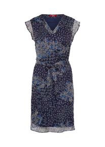 s.Oliver RED LABEL, Damen Kleid, Navy / Rauchblau
