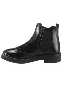 Pepe Jeans, Damen Chelseaboots 'Savile Glass', Schwarz