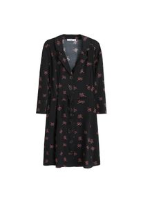 Mango, Damen Kleid 'Serena', Rotmeliert / Schwarz / Weiß