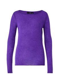 Hallhuber, Damen Pullover, Dunkellila